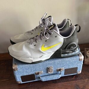 Nike Air Max Alpha Trainer 5 Gray and Yellow Men’s 15